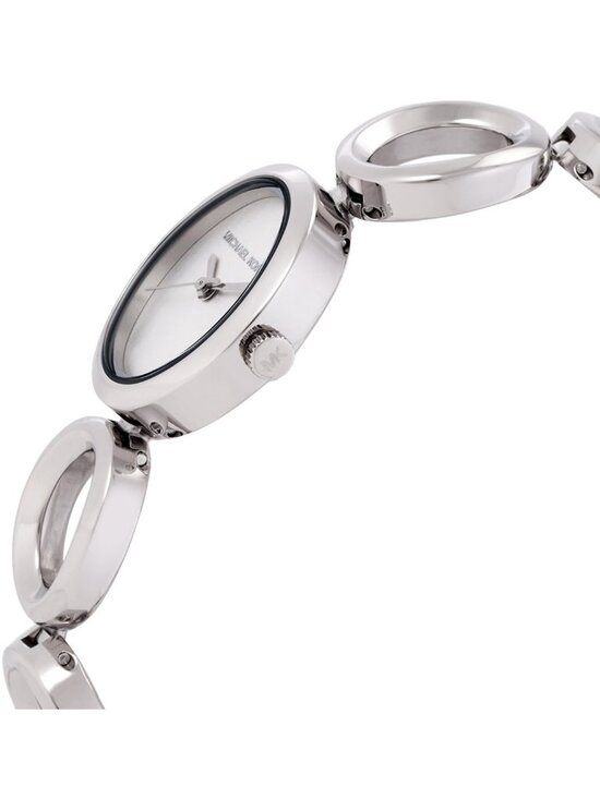 NWT Michael Kors Maude Quartz Silver Dial Ladies Watch